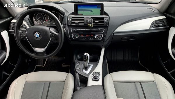 BMW Série 1 120D GPS Navi Pro Xénon Urban Line - Bast Automobiles - Intérieur